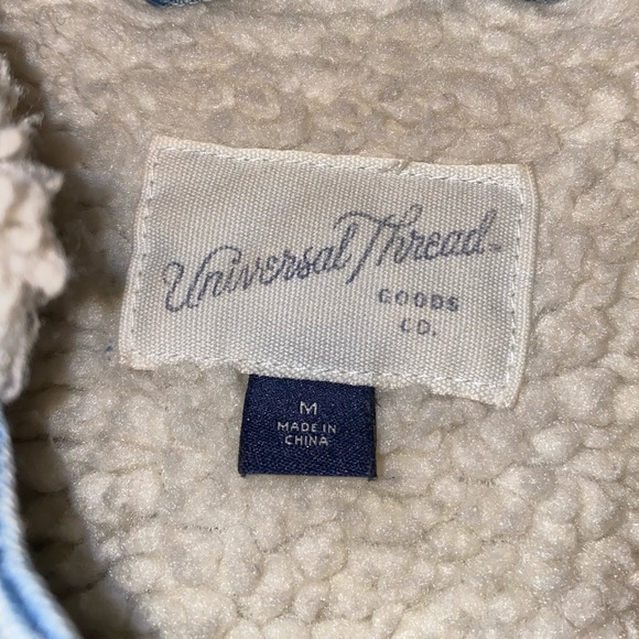 Universal Thread Blue Jean Fleece Jacket! - Picture 4 of 4